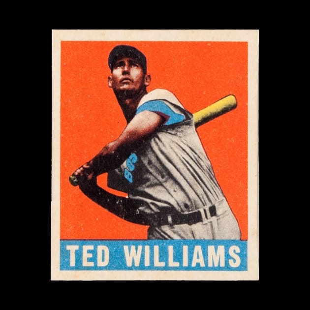 Ted Williams 1948 Leaf by BlackBoxHobby