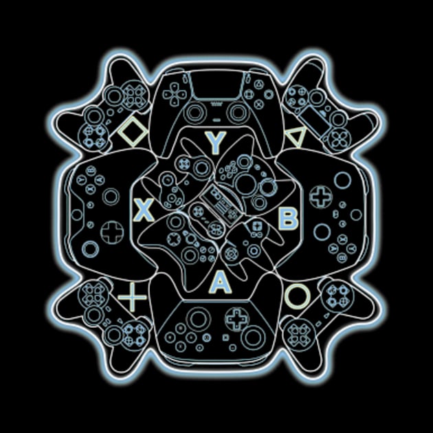 GAMER MANDALA by NMdesign