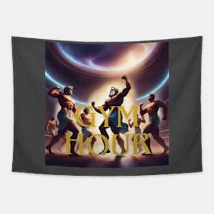 Gym Hour Tapestry