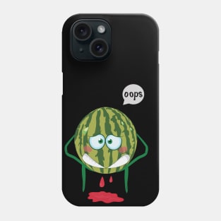 Embarrassed  Watermelon Phone Case