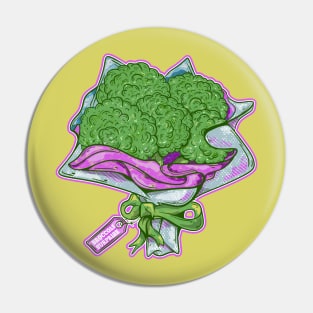 Head of broccoli Pin