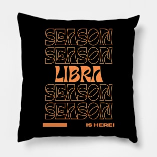 Libra Season Pillow