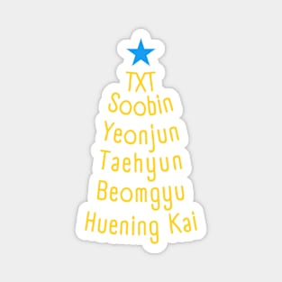 Christmas Tree TXT Magnet