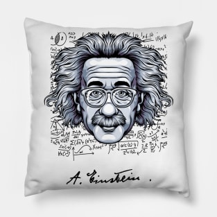 Albert Einstein Pillow
