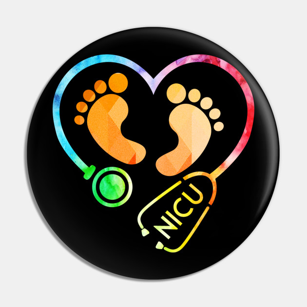 Nicu Nurse Logo Nurses Pin Teepublic