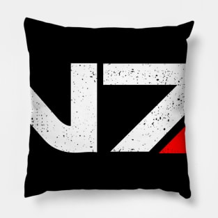 n7 grunge Pillow