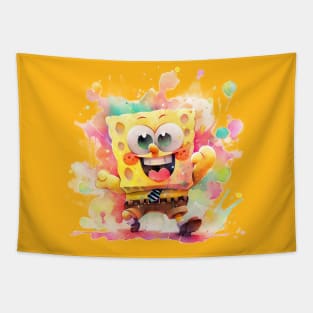 SPONGEBOB COLOR SPLASH Tapestry