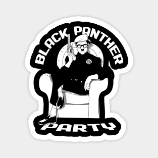 Black Panther Party Logo Magnet