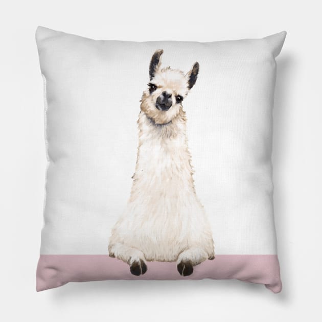 Hi! Llama Pillow by bignosework