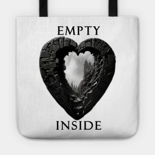 Empty Inside - Hollow Heart Steampunk Style Tote