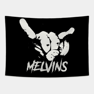 melvins horn sign Tapestry