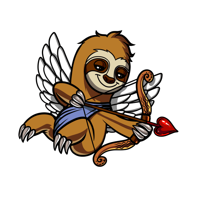 Sloth Cupid by underheaven