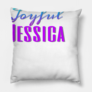 Joyful Jessica Pillow