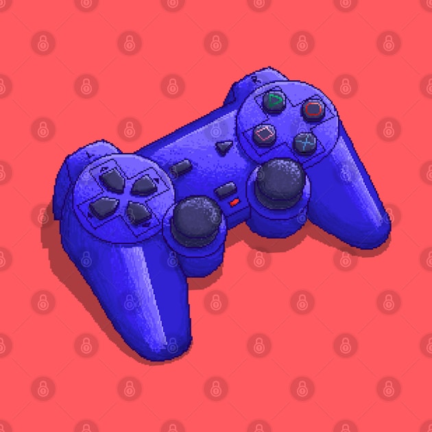 PS2 Controller - Pixel Style by TheSonicProf