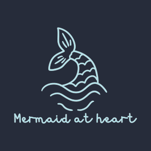 Mermaid club quote cute ocean graphic T-Shirt