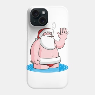 Santa On Vacation Phone Case