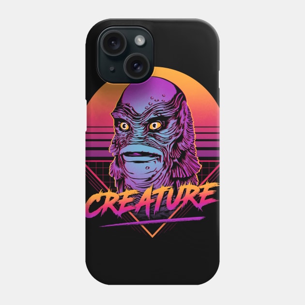 Retro Creature Phone Case by ddjvigo