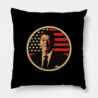 American Patriot: Reagan's Day Pillow