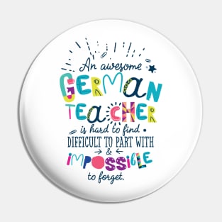 An Awesome German Teacher Gift Idea - Impossible to forget Pin