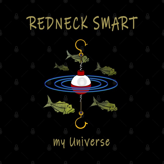 Smart Redneck Universe Fish by The Witness