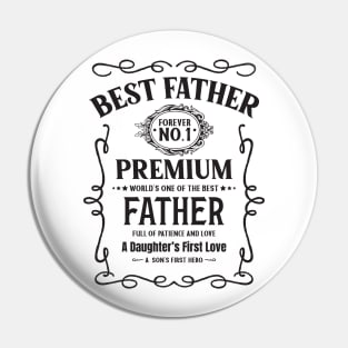 Best Father Pin