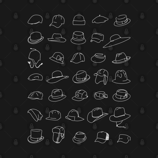 shirt of many hats by charleyhudson