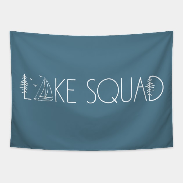 LAKE SQUAD Tapestry by GreatLakesLocals