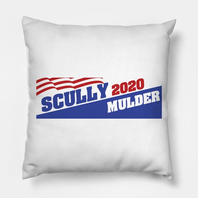 Scully - Mulder 2020 - Rectangular Pillow by XFilesNews