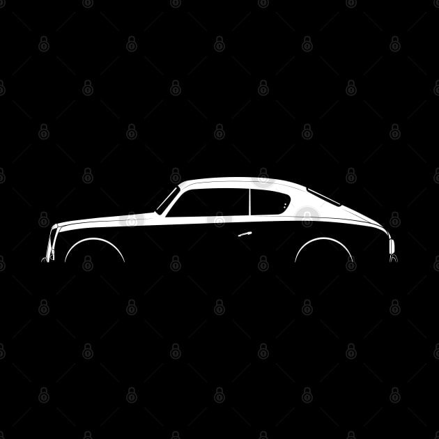 Lancia Aurelia GT Silhouette by Car-Silhouettes