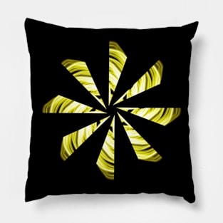 Yellow Star Pillow