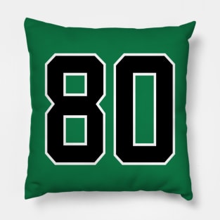 Number 80 Pillow