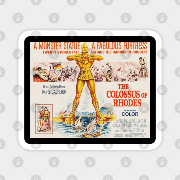 The colossus of rhodes Magnet by tdK