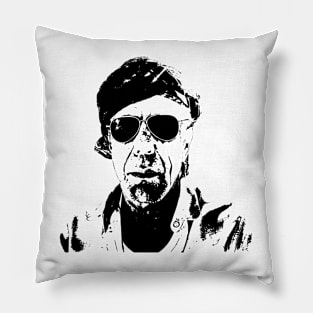 Anthony Bourdain Equestrian Pillow