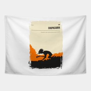 Chupacabra Cryptid Cryptozoology Poster Tapestry