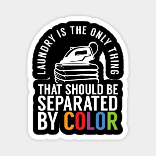 Only Thing Separated by Color Should Be Laundry Magnet