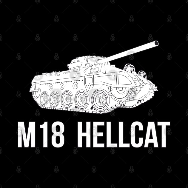 M18 Hellcat tank destroyer USA by FAawRay