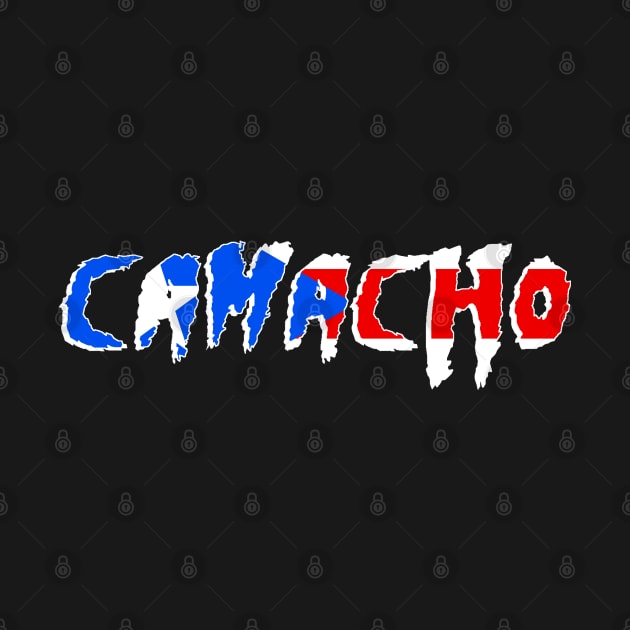 Camacho Mania Puerto Rican Flag by TheRealJoshMAC