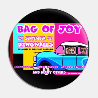 Bag of Joy Car with Roachford Phil and Mike Pin