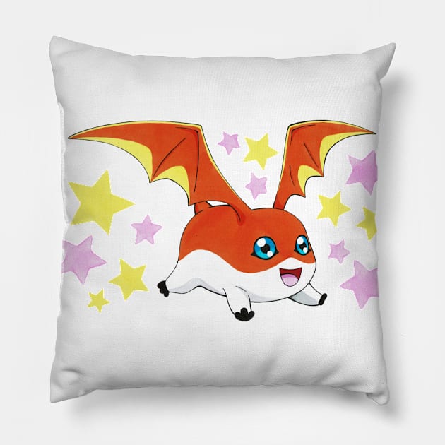 Patamon Pillow by AnaMartins