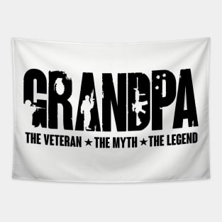 grandpa  the veteran  the myih  the legend Tapestry