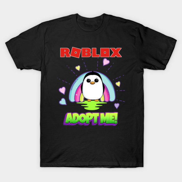 roblox adopt me penguin roblox t shirt teepublic