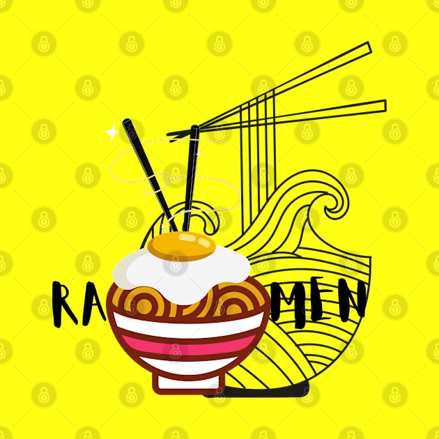 Ramen noodlee by Butterfly Dira