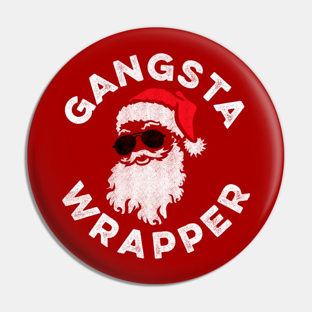 Gangsta Wrapper Christmas Santa Pin by Tingsy