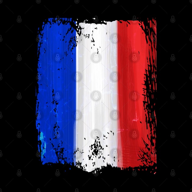 France Flag by Dojaja