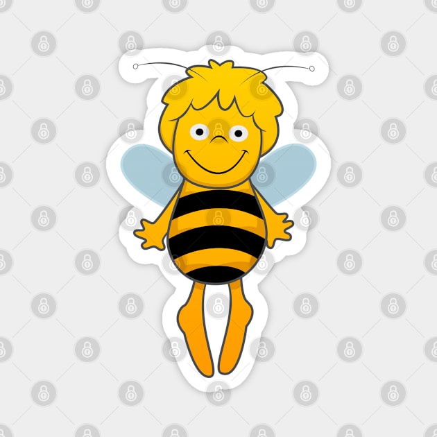 Maya Bee Happy Magnet by GiGiGabutto