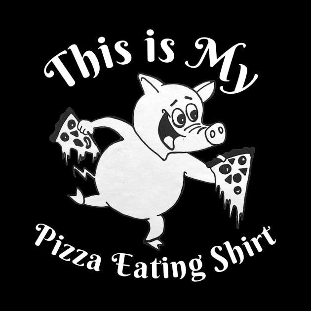 My Pizza Eating Shirt by AtkissonDesign