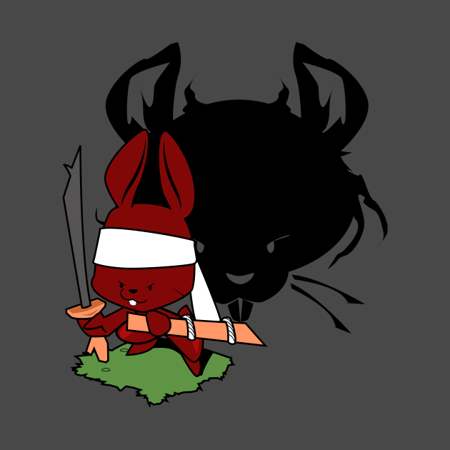 Demon Bunny - Bunny - T-Shirt | TeePublic