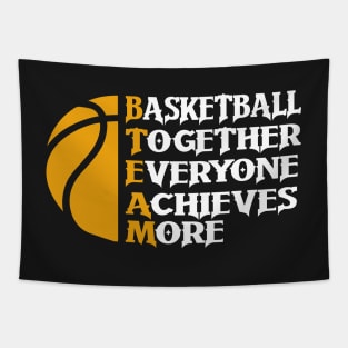 Basketball together Tapestry