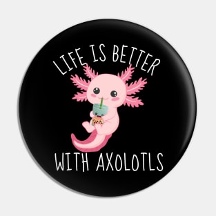 Axolotl Adventures: Making Life Better, One Smile at a Time Pin