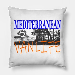 Mediterranean Vanlife Pillow